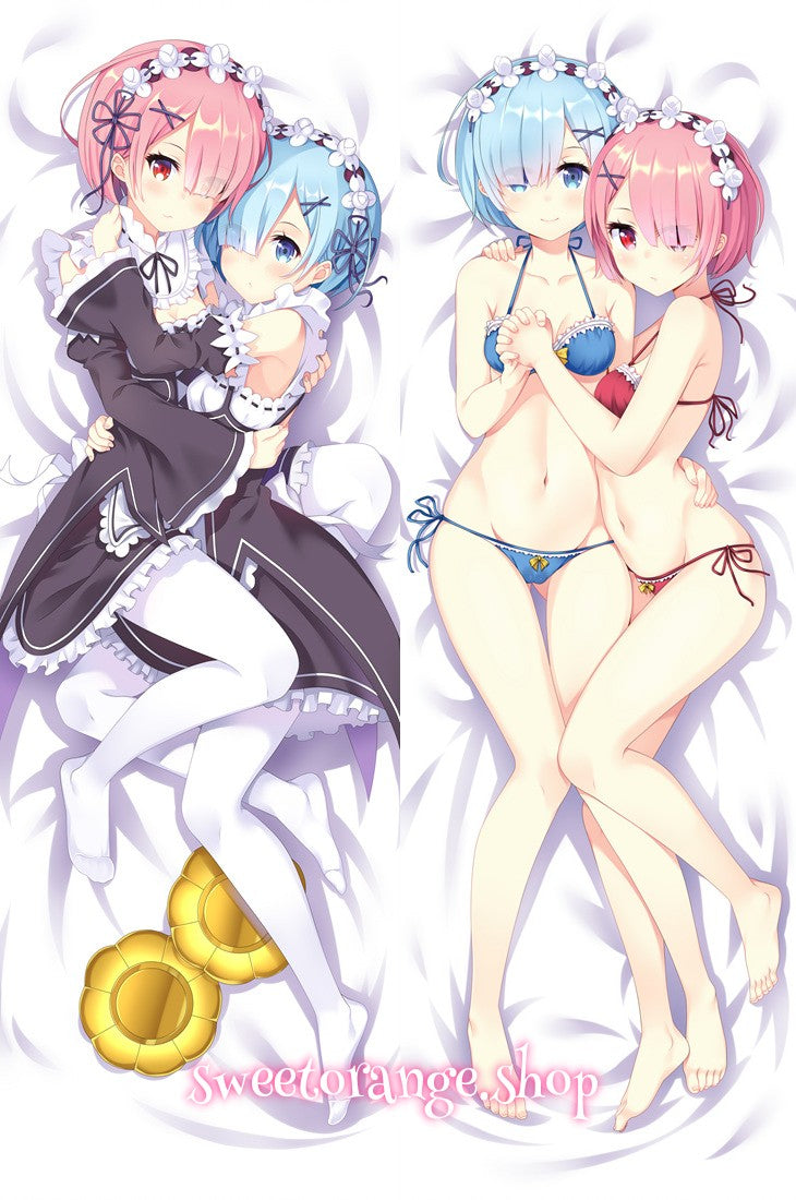 Re Zero RAM Body Pillow