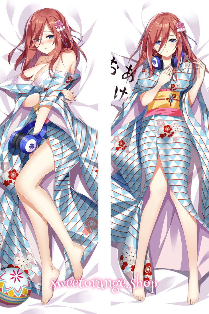 The Quintessential Quintuplets Miku Nakano Body Pillow