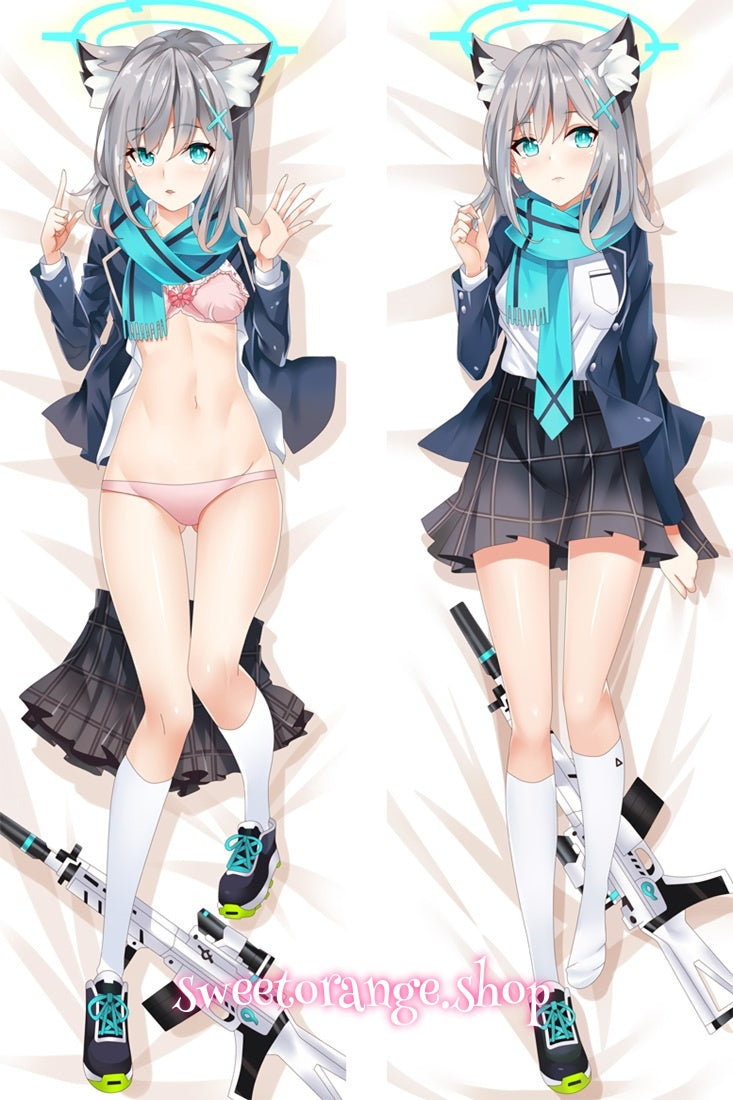 Blue Archive Sunaookami Shiroko Body Pillow