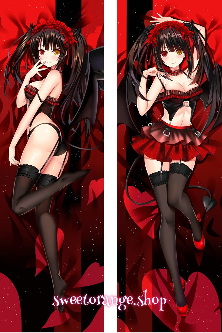 Date A Live Kurumi Tokisaki Body Pillow