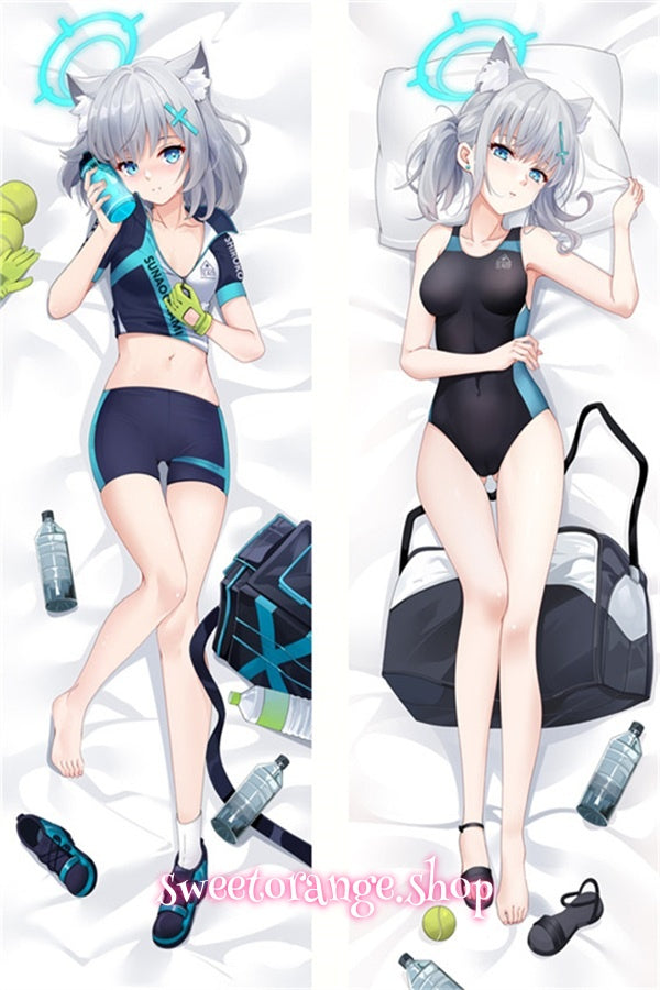 Blue Archive Sunaookami Shiroko Body Pillow