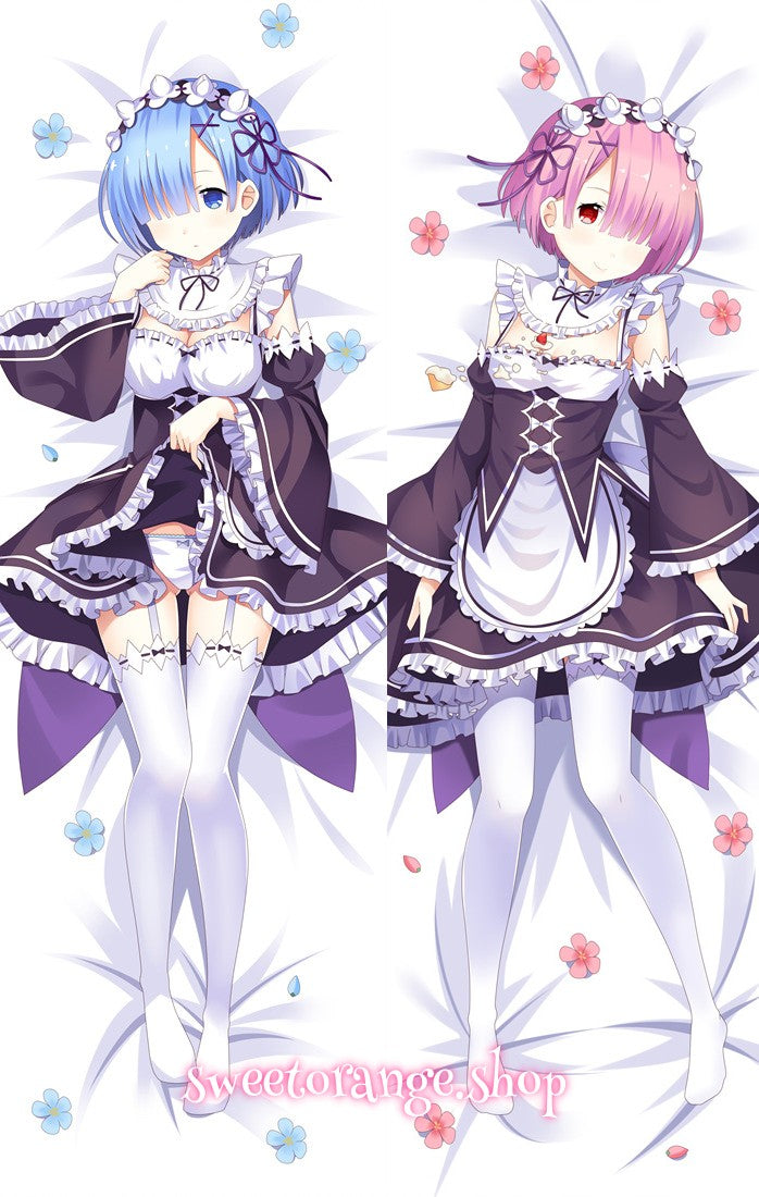 Re Zero RAM Body Pillow