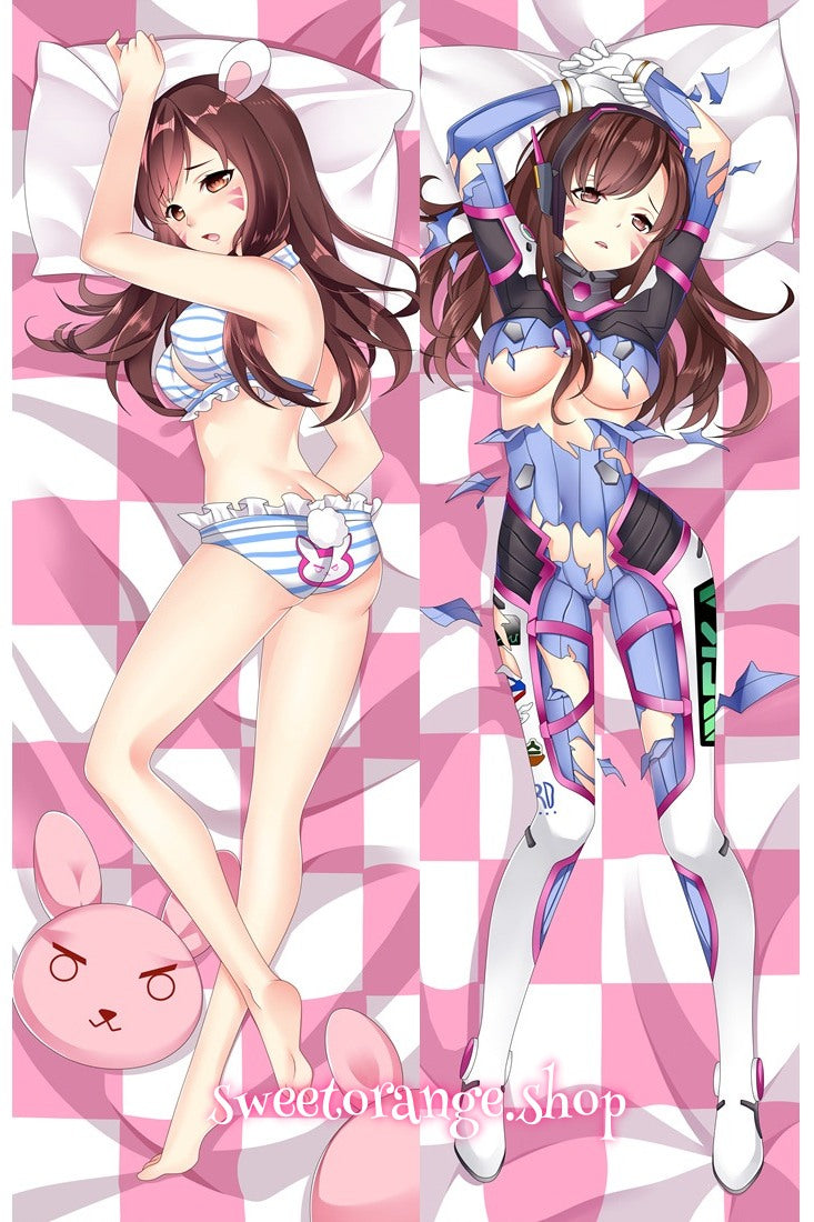 Overwatch D.Va Body Pillow