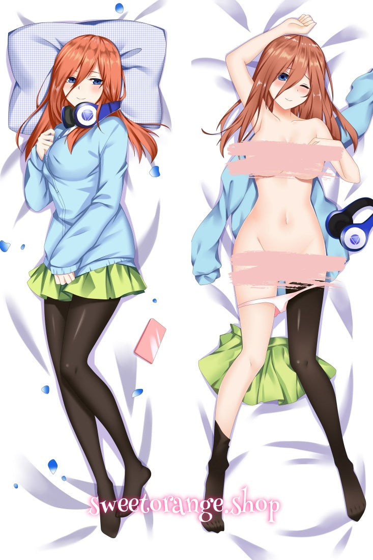 The Quintessential Quintuplets Miku Nakano Body Pillow