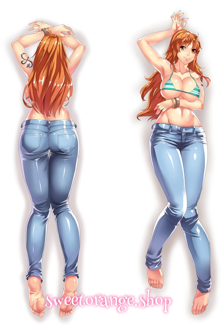 One Piece Nami Body Pillow
