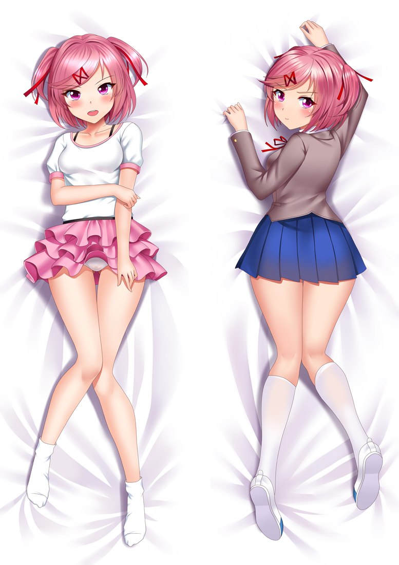 Doki Doki Literature Club! Natsuki Body Pillow