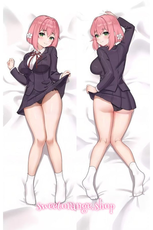 100Kanojo Hanazono Hakari Body Pillow