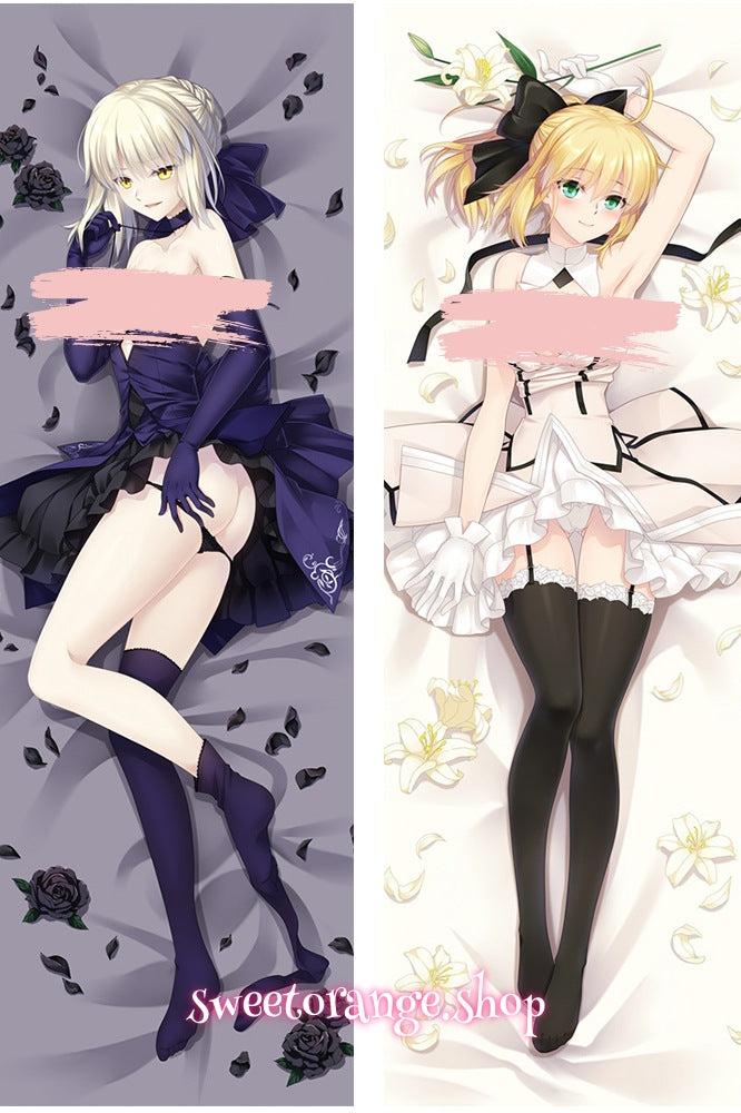 Saber Body Pillow Cover