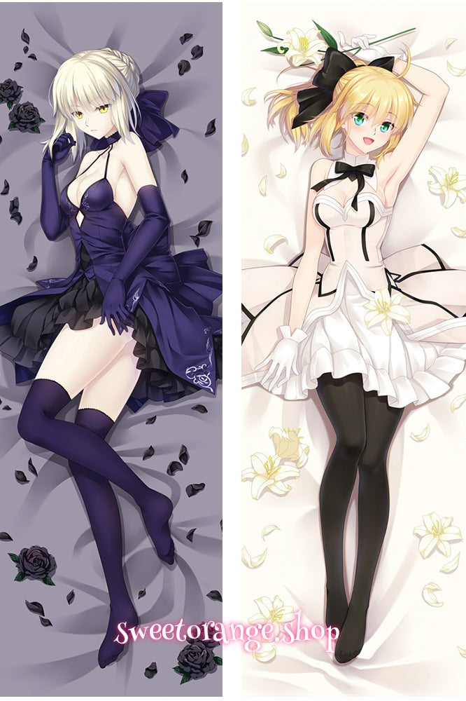 Saber Body Pillow Cover
