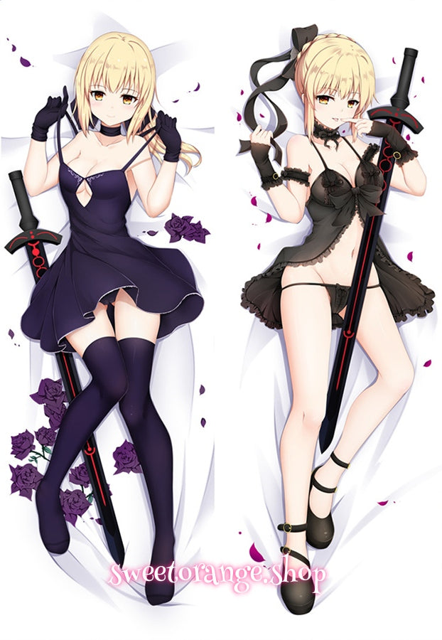 Saber Body Pillow Cover