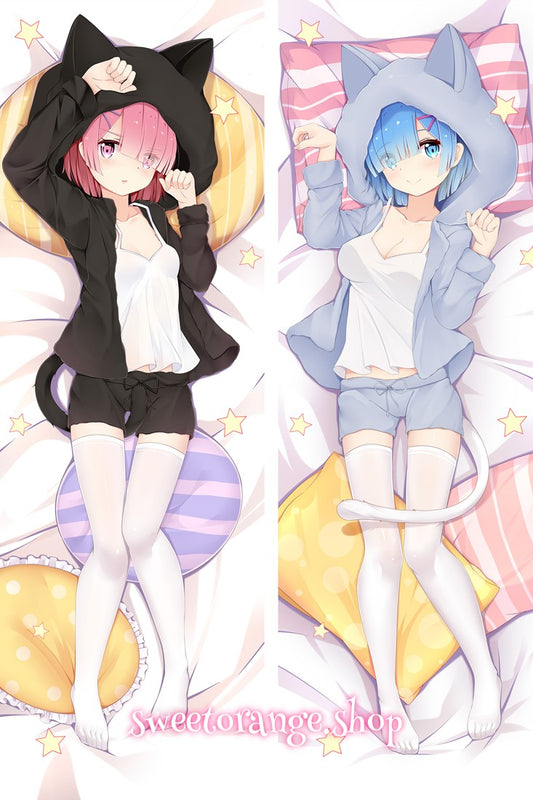 Re Zero RAM Body Pillow