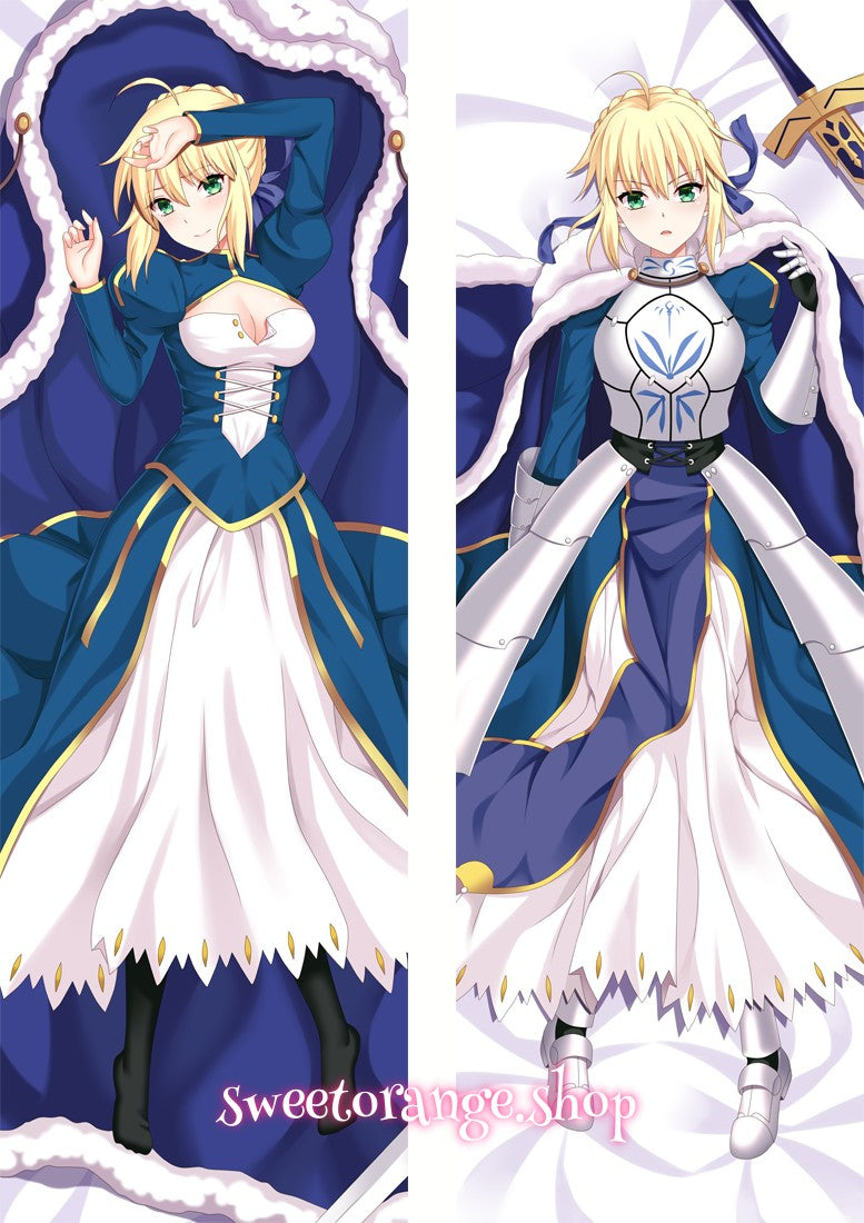 Saber Body Pillow Cover