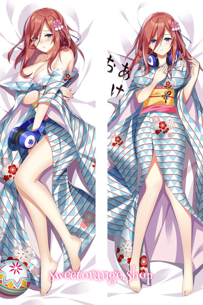 The Quintessential Quintuplets Miku Nakano Body Pillow