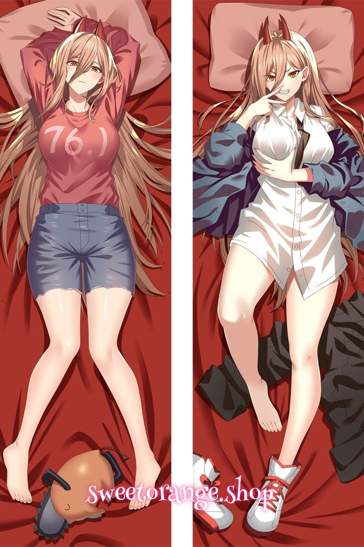 Chainsaw Man Power Body Pillow