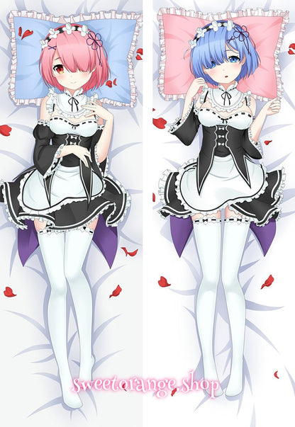 Re Zero RAM Body Pillow