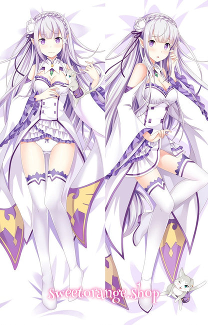 Re Zero Emilia Body Pillow