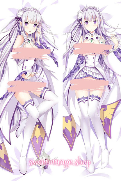 Re Zero Emilia Body Pillow