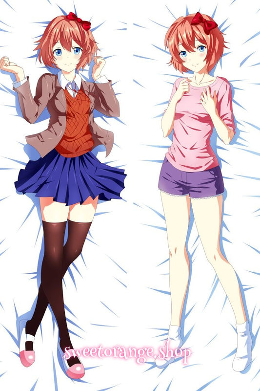 Doki Doki Literature Club! Sayori Body Pillow