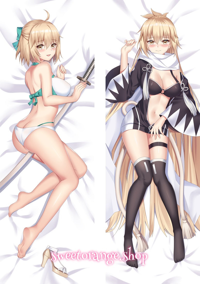 Okita Souji Body Pillow Cover