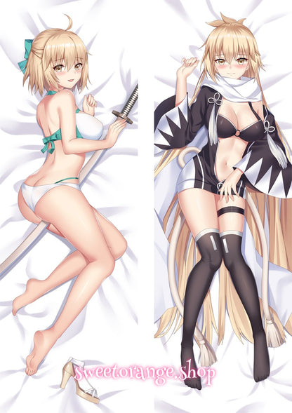 Okita Souji Body Pillow Cover