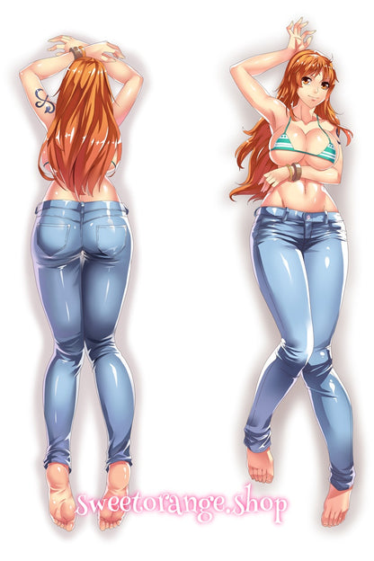 One Piece Nami Body Pillow