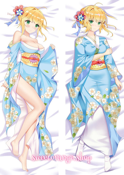 Saber Body Pillow Cover