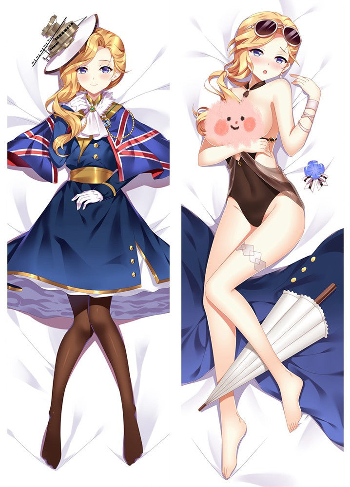 Azur Lane Hood Naked Dakimakura Pillow