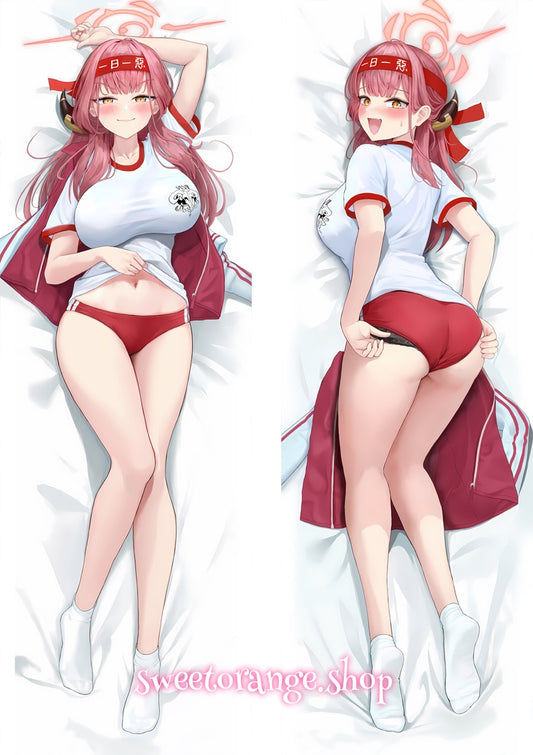 Blue Archive Rikuhachima Aru Body Pillow Cover
