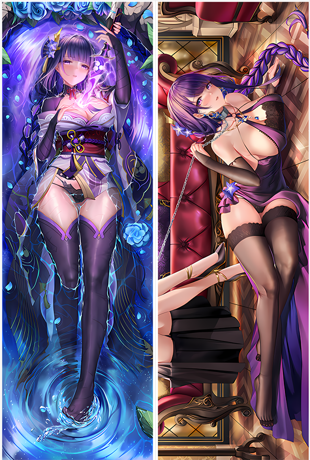 Genshin Impact Raiden Shogun(Baal) Body Pillow