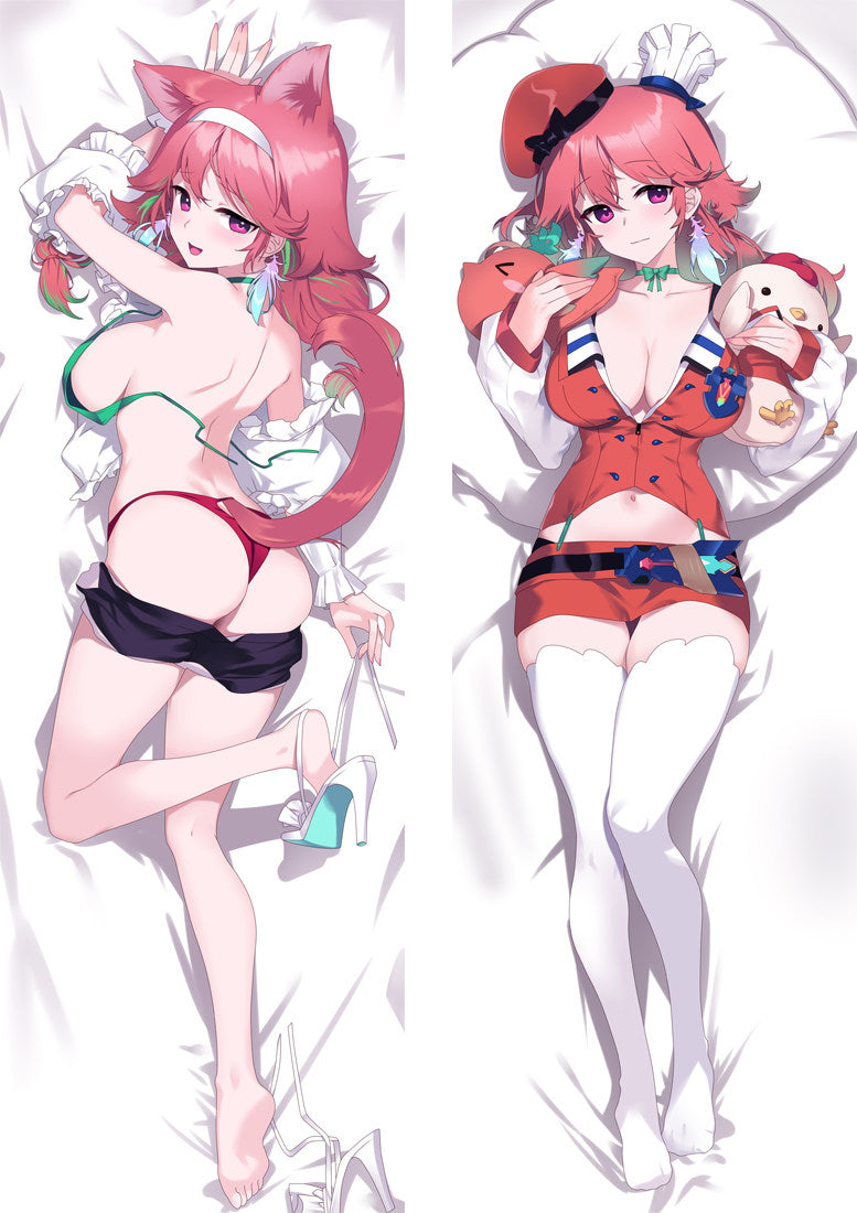 Hololive Virtual Hakui Koyori Body Pillow Dakimakura VTuber