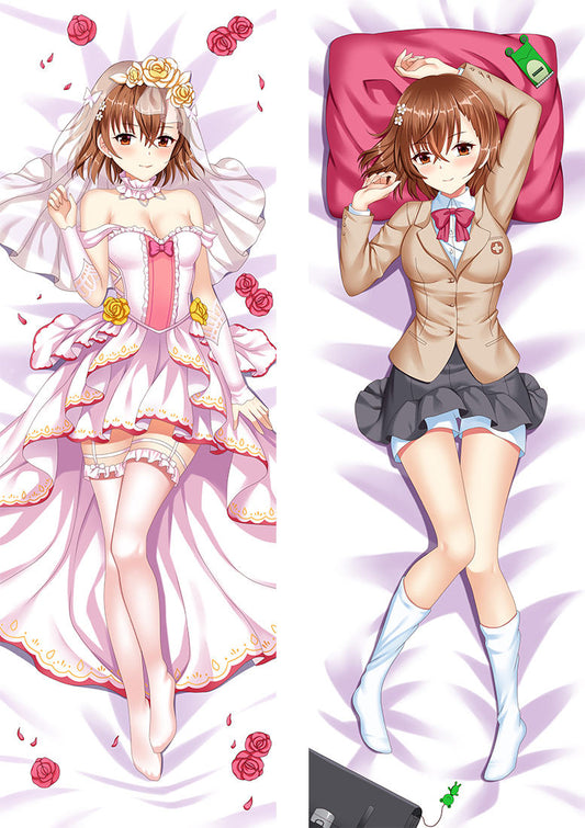 A Certain Magical Index Misaka Mikoto Body Pillow