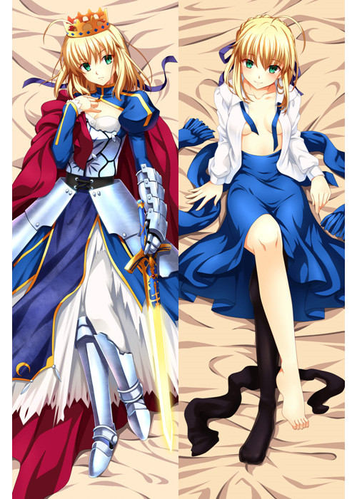 Fate/Stay Night Saber Waifu Body Pillow Case