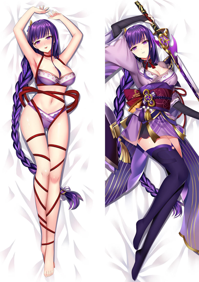 Genshin Impact Baal Body Pillow Case