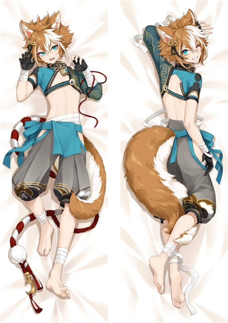 Genshin Impact Gorou Body Pillow Dakimakjura