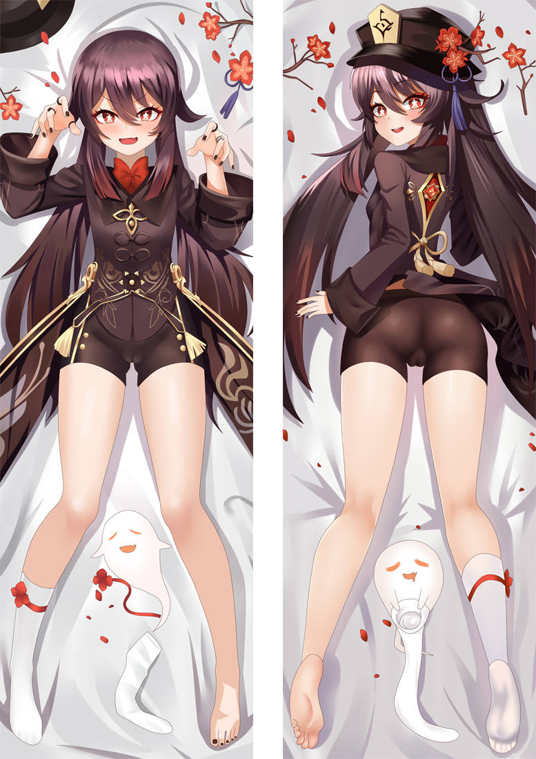 Genshin Impact Hu Tao Anima Dakimakura Pillow