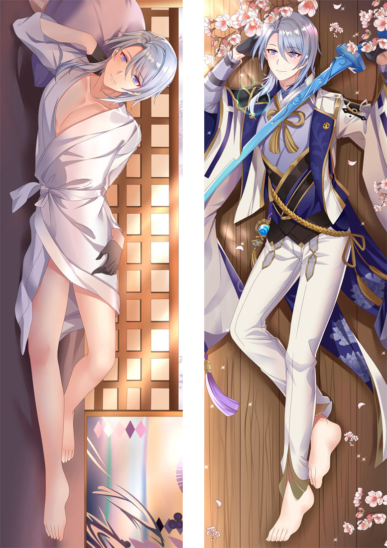 Genshin Impact Kamisato Ayato Dakimakura Body Pillow