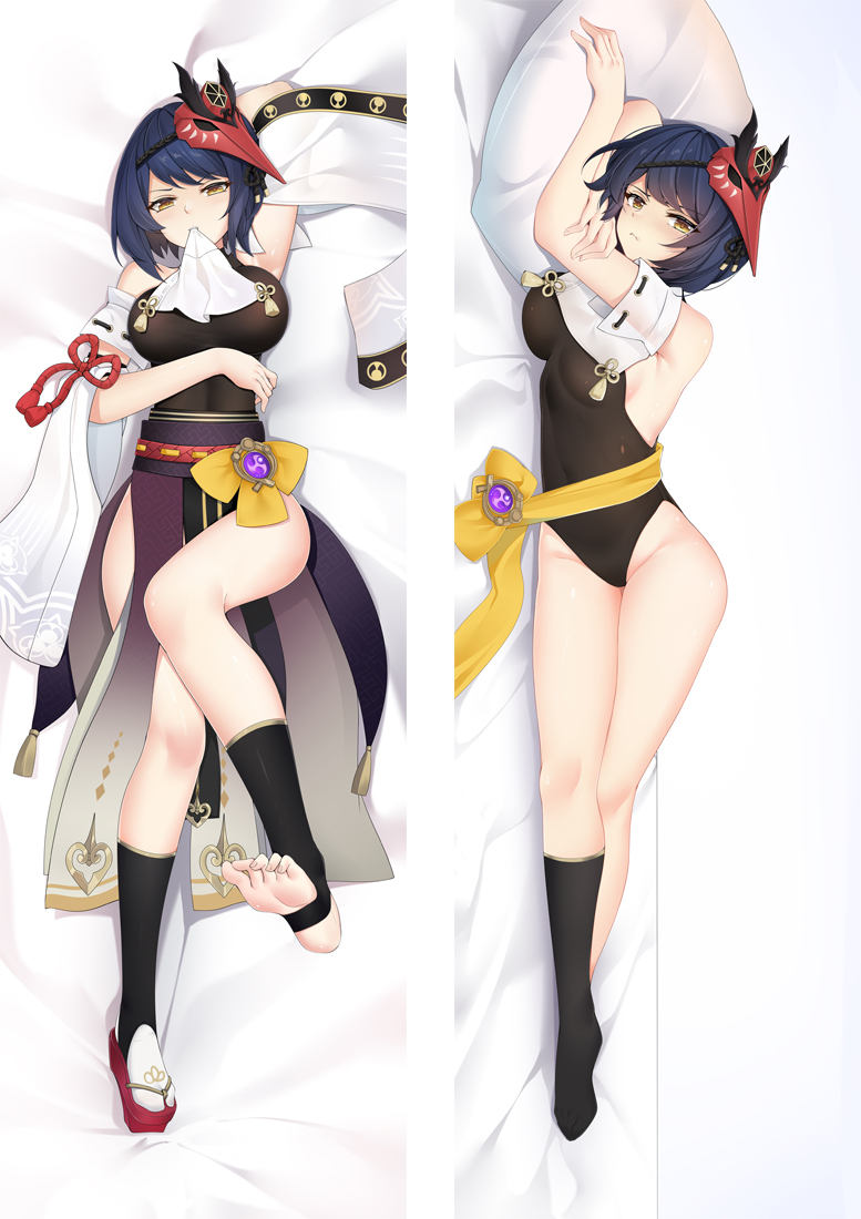 Genshin Impact Kujou Sara Dakimakura Body Pillow