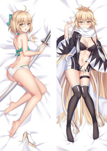 Okita Souji - Dakimakura Pillow Case 