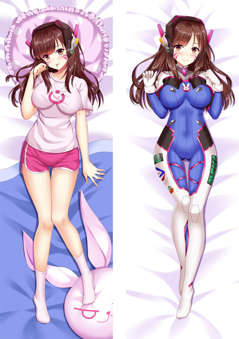 Overwatch D.Va Body Pillow