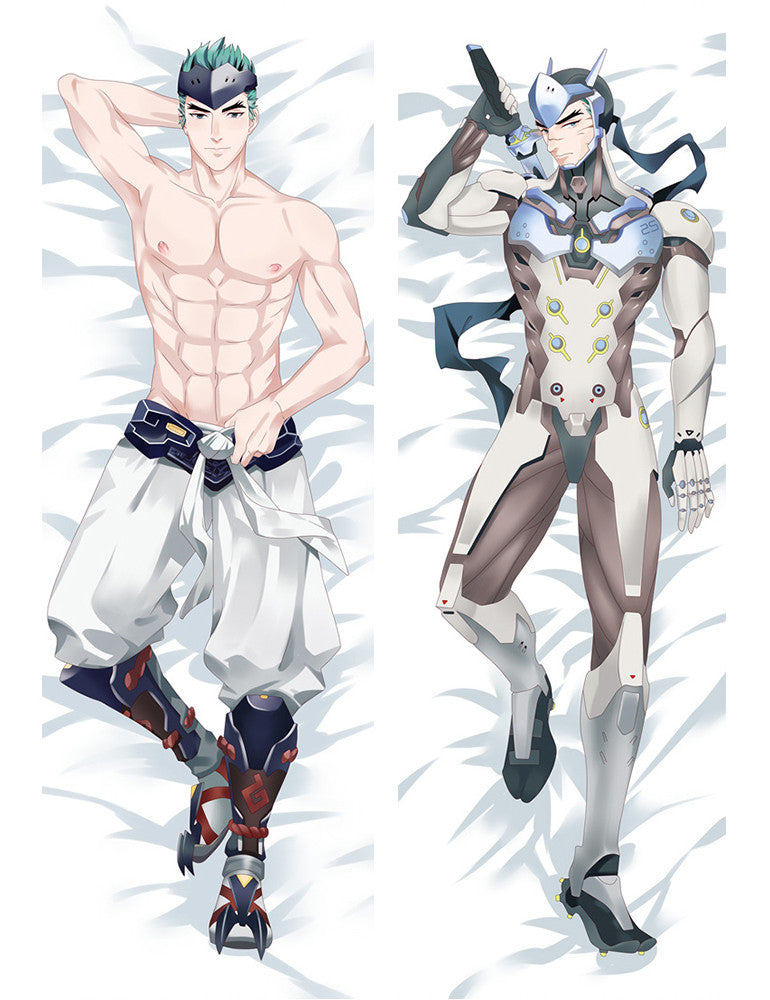 Overwatch Genji Dakimakura Body Pillow