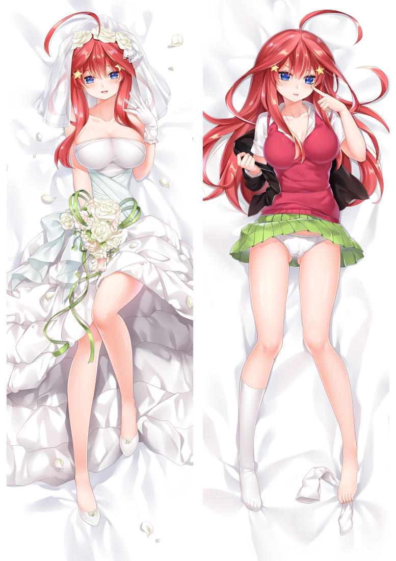 The Quintessential Quintuplets (5-Toubun No Hanayome) Itsuki Nakano Dakimakura Body Pillow Shopping 